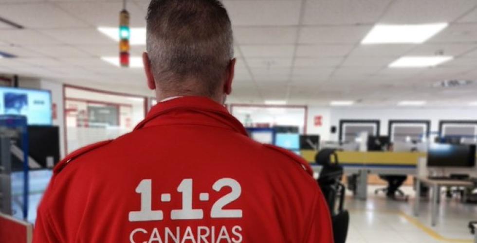 Medarbeider på nødsentralen 112