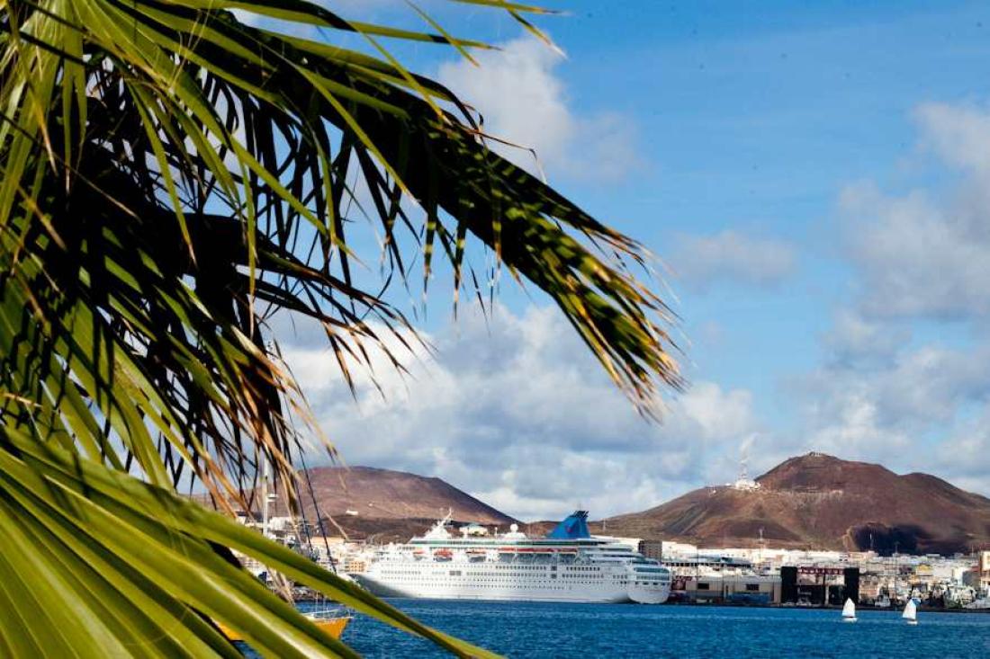 Cruiseskip i Las Palmas