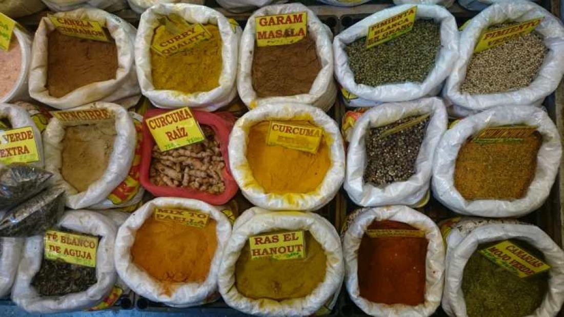 Krydder, markedet i Vegueta