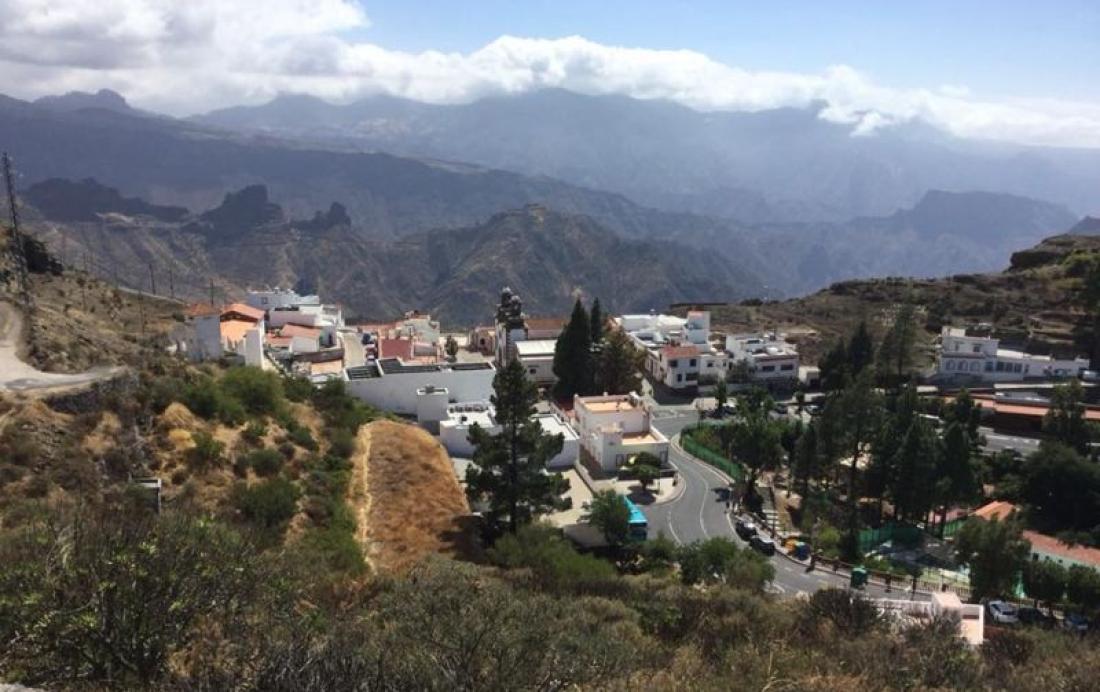 Artenara ligger høyest av tettstedene på Gran Canaria