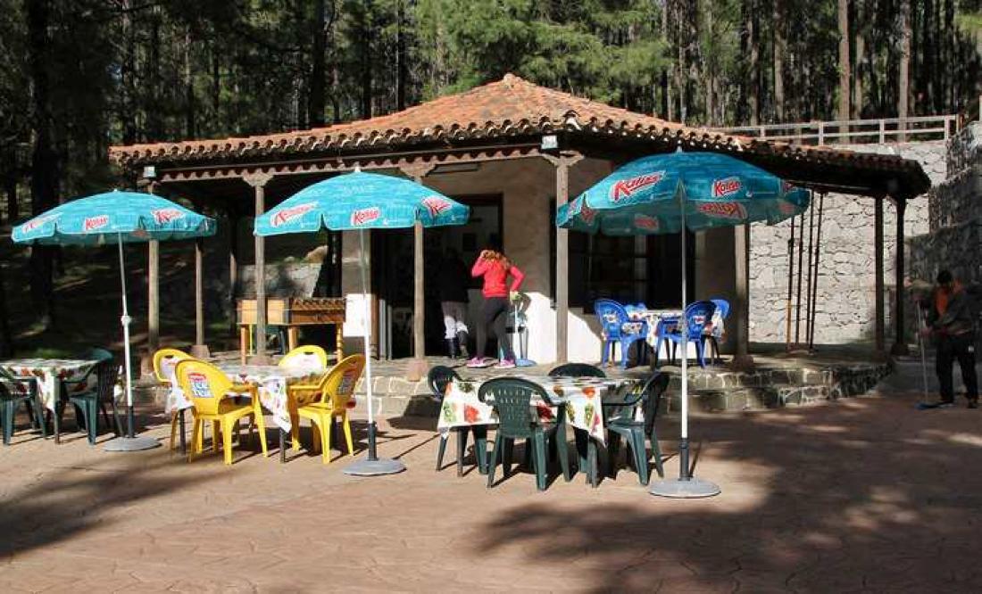 En bar som ligger ved Llanos del Pez, Gran Canaria
