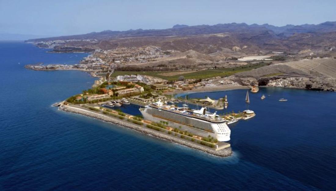 Cruisehavn i El Pajár, Gran Canaria.