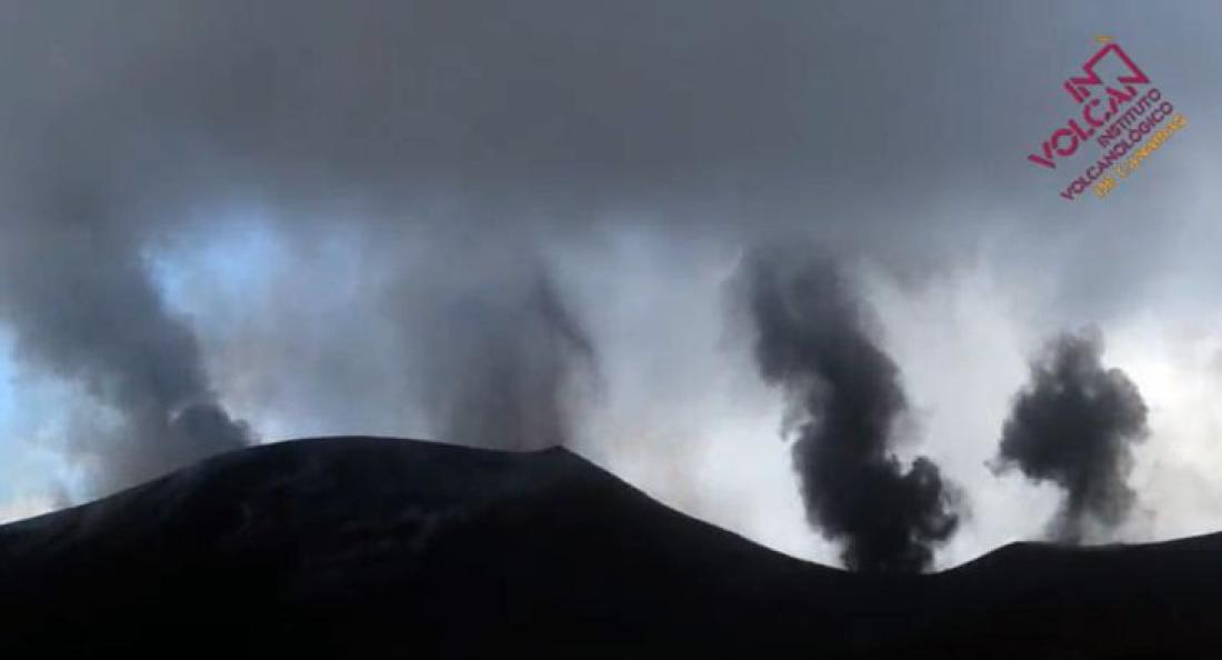 Vulkanutbrudd på La Palma 2021. Dag 37.