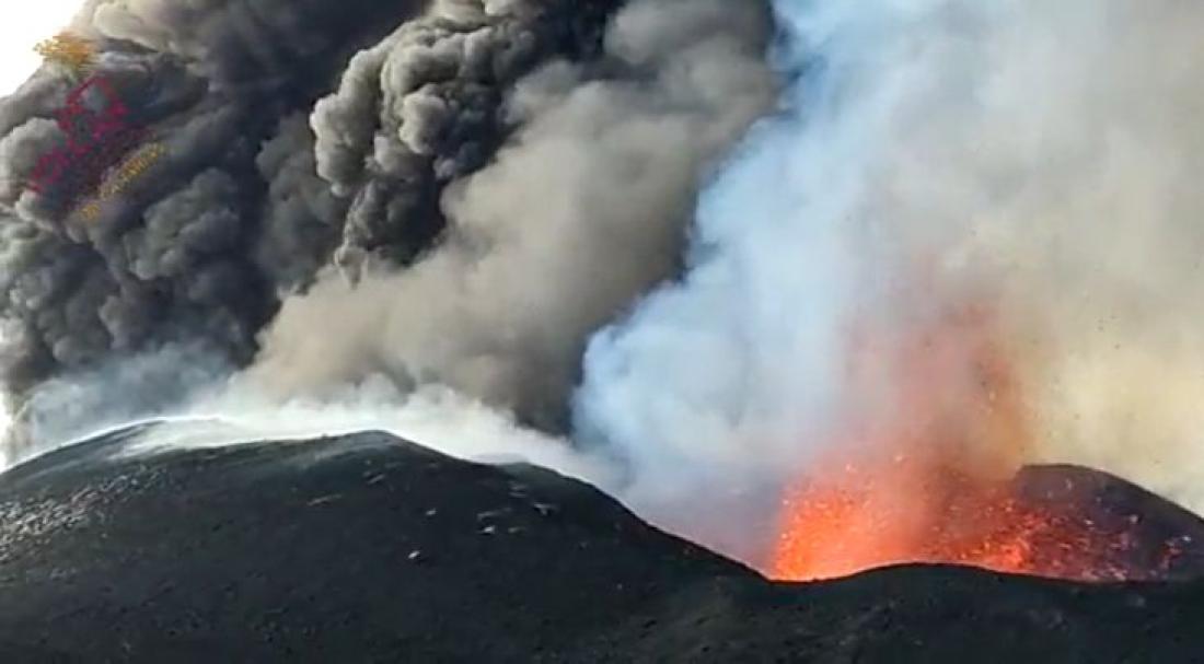 Vulkanutbrudd på La Palma 2021. Dag 39.