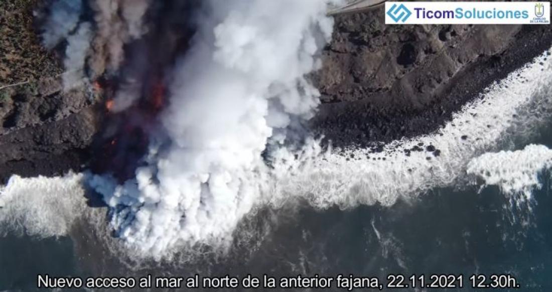 Vulkanutbrudd på La Palma 2021. Dag 65.