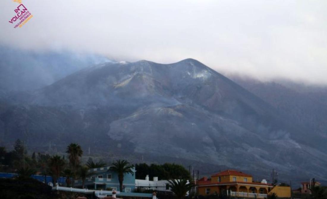 Vulkanutbruddet på La Palma 2021. Dag 93.