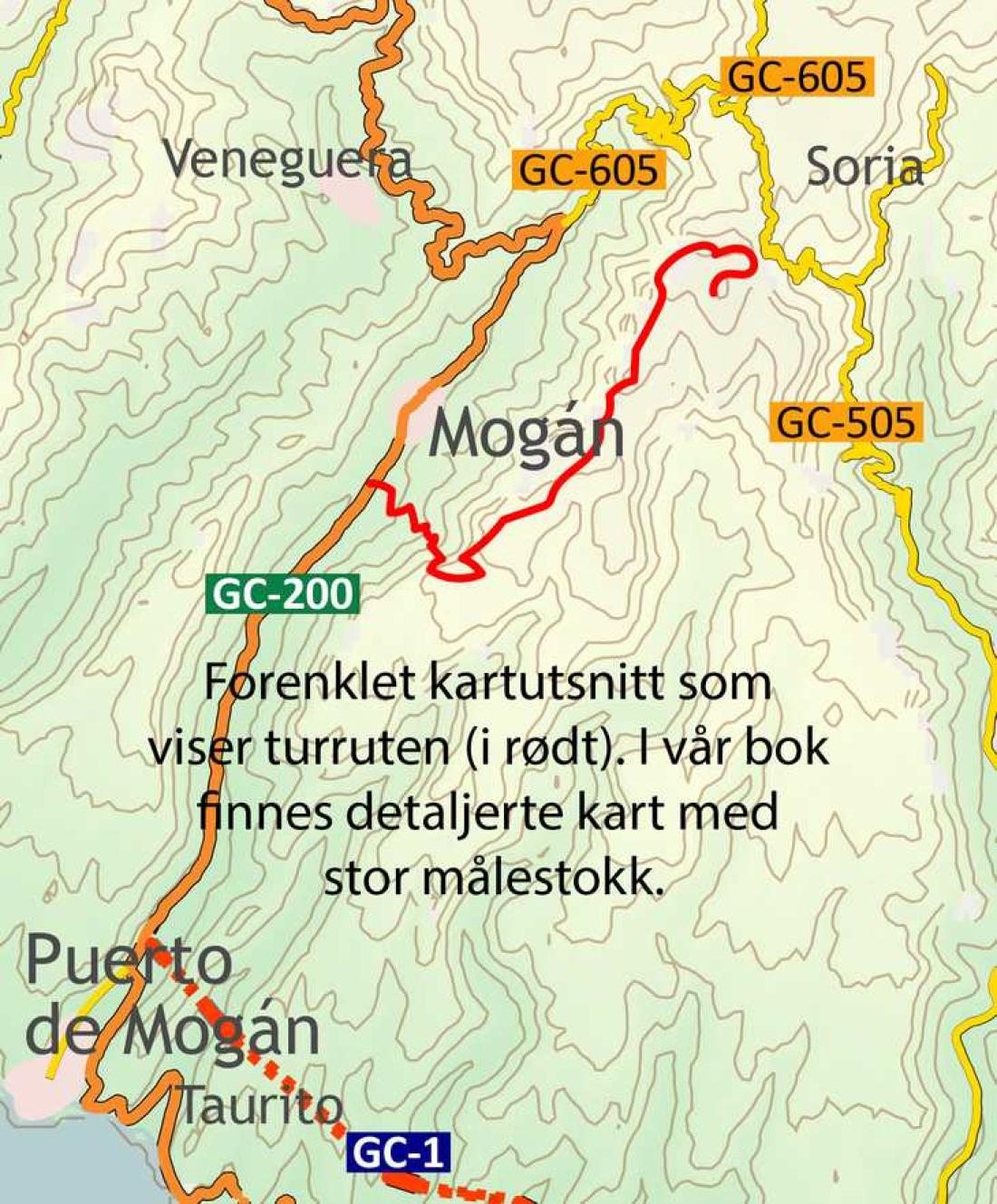 Fottur Mogán-dalen-Montaña de Tauro