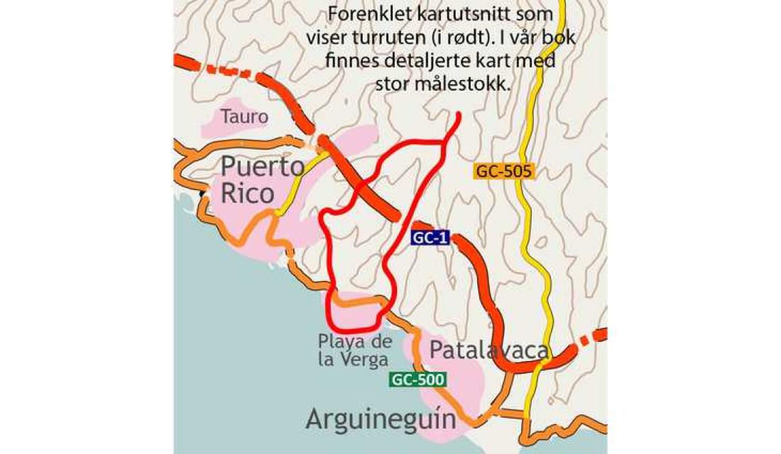 Fottur fra Valle Marina til Norskeplassen