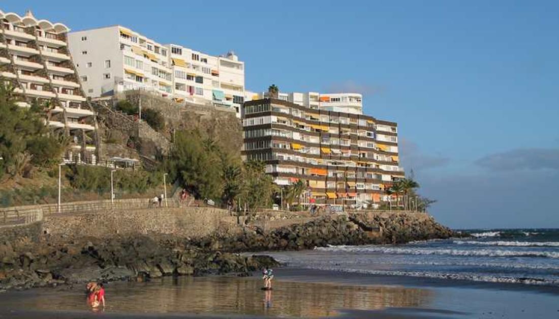 Turistanlegg ved Playa de San Agustin