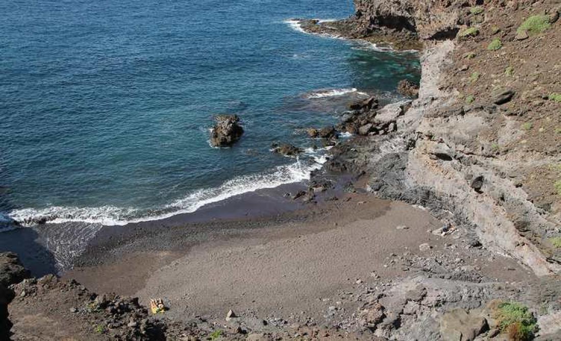 Idyllisk strand på vestkysten