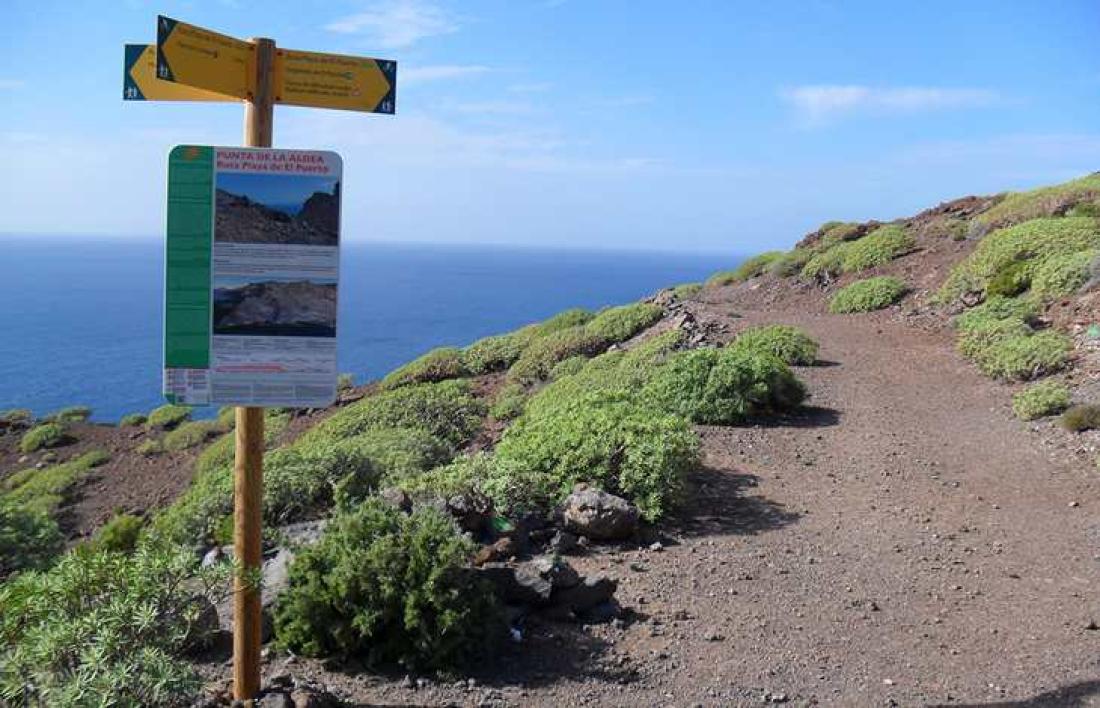 Ruta Playa de El Puerto er godt skiltet