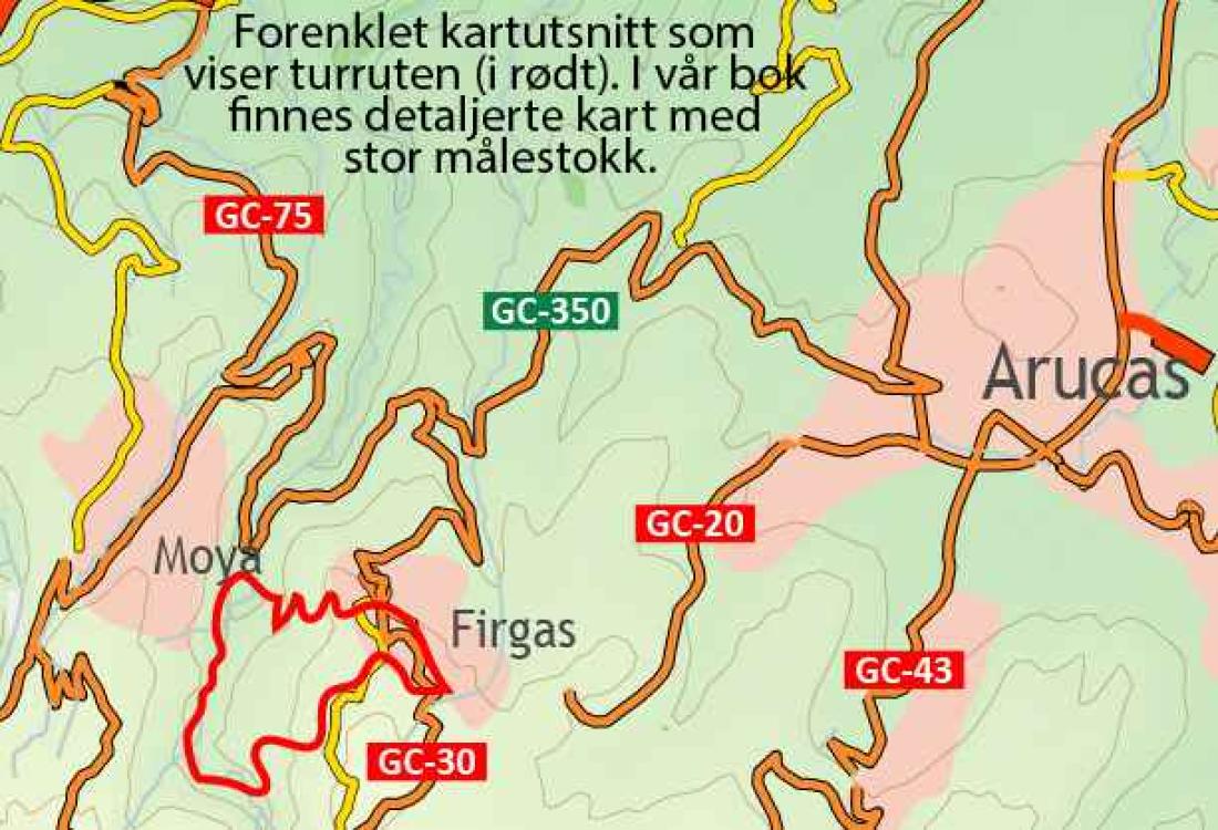 Fottur i den dype Azuaje-ravinen