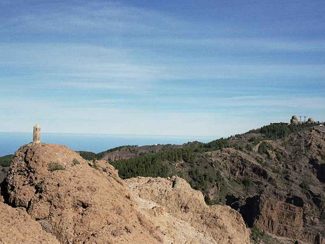 Pico de las Nieves fra Campanario