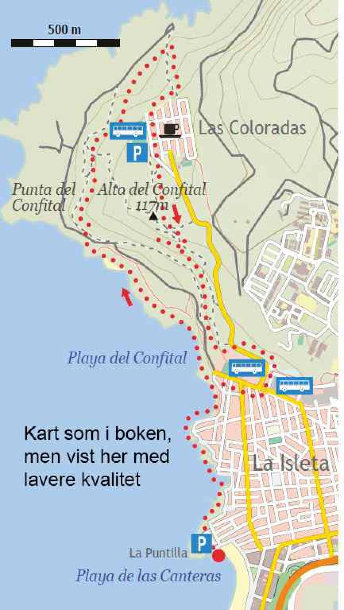 Fottur til Confital-toppen i Las Palmas