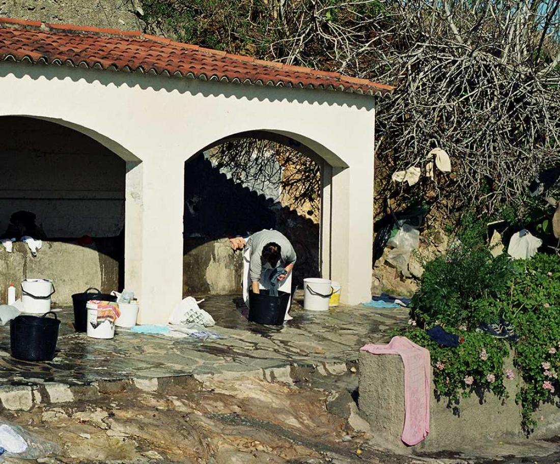 Vaskeplass ved tettstedet Lanzarote