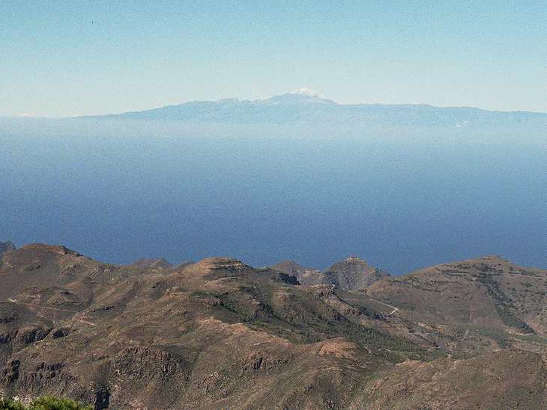 Flott utsikt mot Tenerife