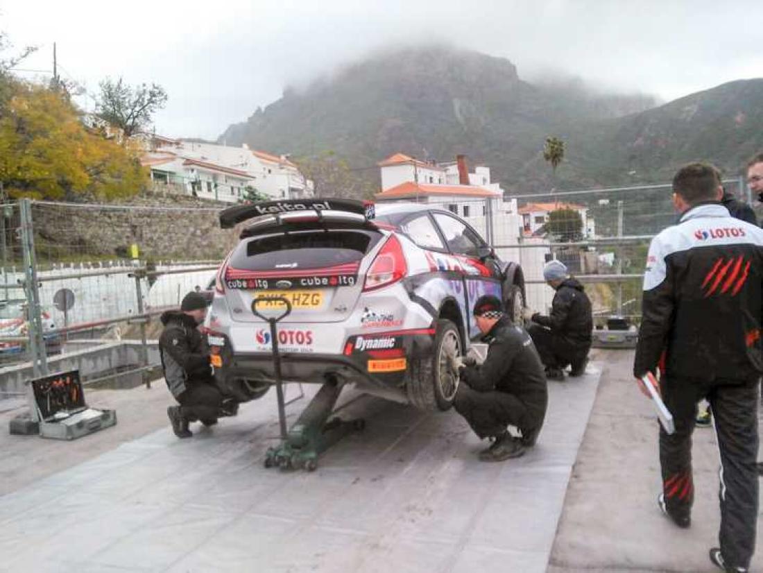 Rally Islas Canarias 2016 forberedelse
