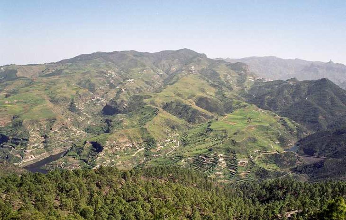 Utsikten fra Pico de La Bandera