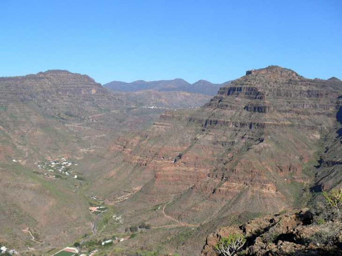 Ville fjell på sørsiden av Gran Canaria